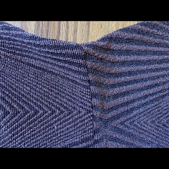 Everly | Pink and Black Shimmer Dress - Picture 4 of 4